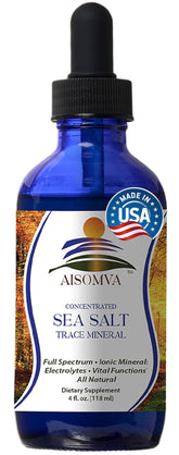 AISOMVA Sea Salt Drops 4 oz bottle