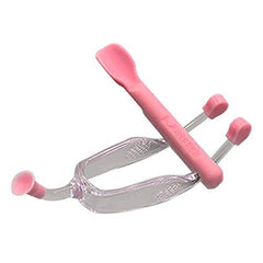 AITIME Soft Contact Lens Insertion and Removal Tool Set in pink with tweezers and suction cup