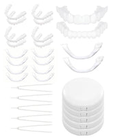 Aiuulu 5 Sets Snap-On Veneers packaging and case