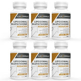 AJAXERRUE 1400 mg Liposomal Glutathione softgel bottle