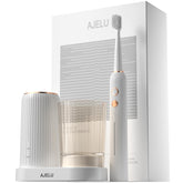 AJELU electric toothbrush with drying and sanitizing holder