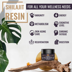Energizing Shilajit Resin for Daily Support