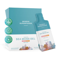 Pack of 30 sachets of Akasha Irish Sea Moss Gel