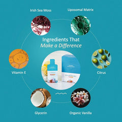 Ready-to-use sea moss gel sachets