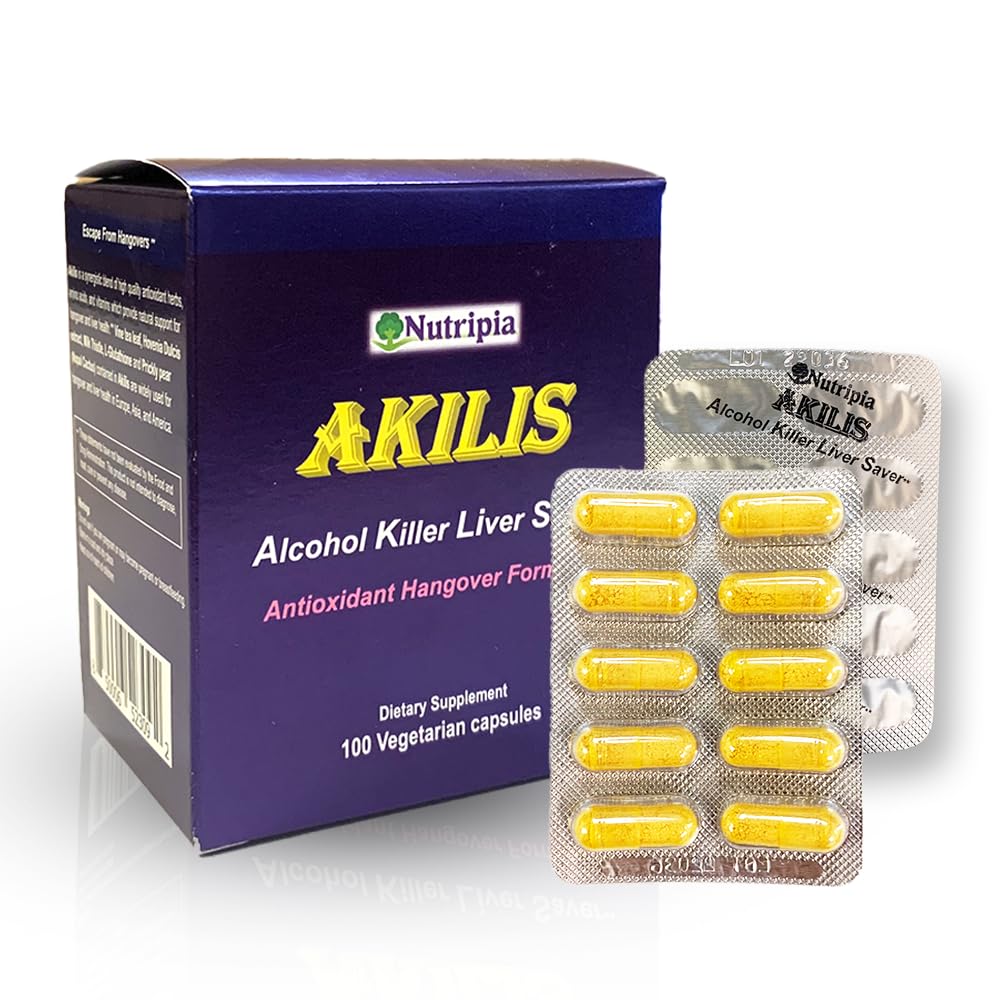 Akilis Liver Support Pills bottle front