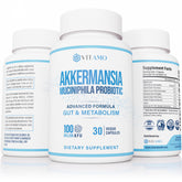 Akkermansia muciniphila & Berberine GLP-1 probiotic bottle – 30 capsules