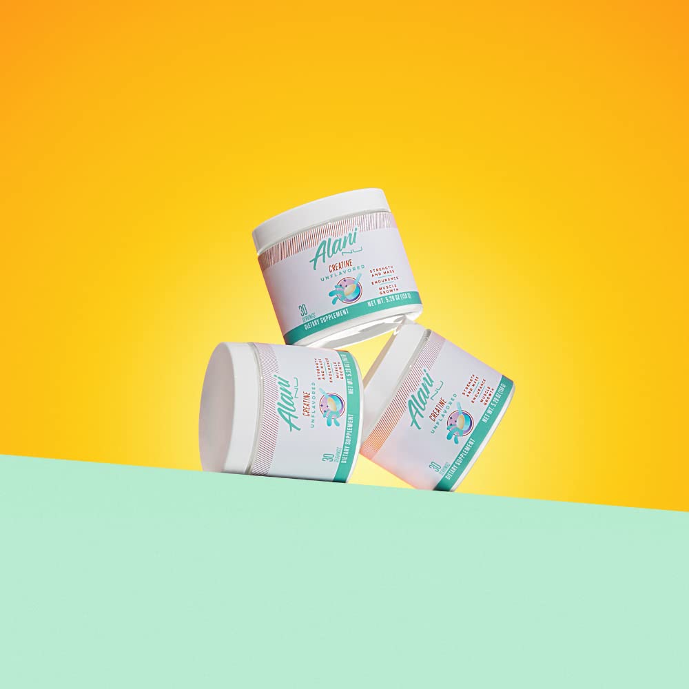 Alani Nu Creatine Monohydrate Powder 30 servings container