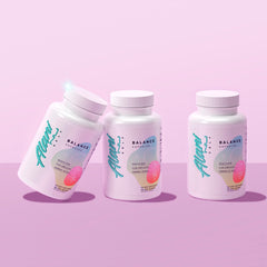 Back label area of Alani Nu Hormonal Balance bottle