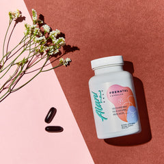 Alani Nu Prenatal Vitamin bottle with box packaging