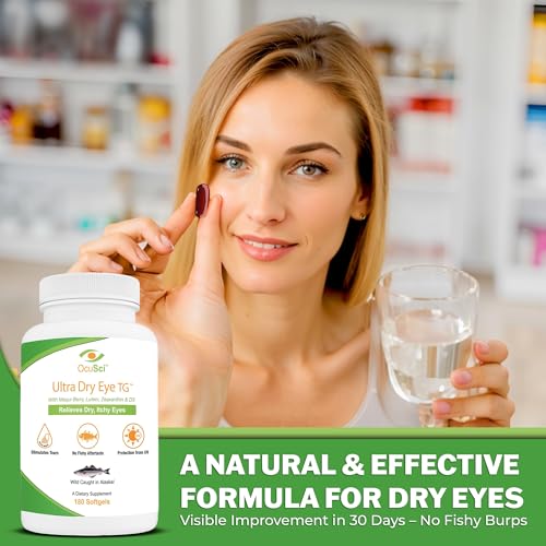 Alaskan wild-caught omega-3 for dry eye relief