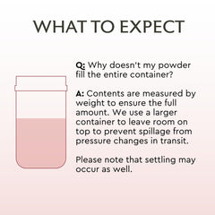 Alaya Vanilla collagen powder dissolving in water to show easy mixability