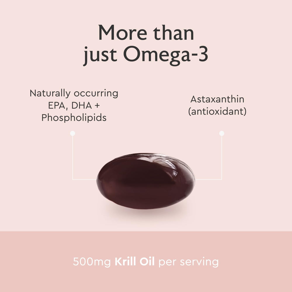 EPA and DHA omega-3s in krill oil with phospholipids