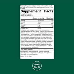 Albaplex capsules close-up illustrating non-dairy liver support.