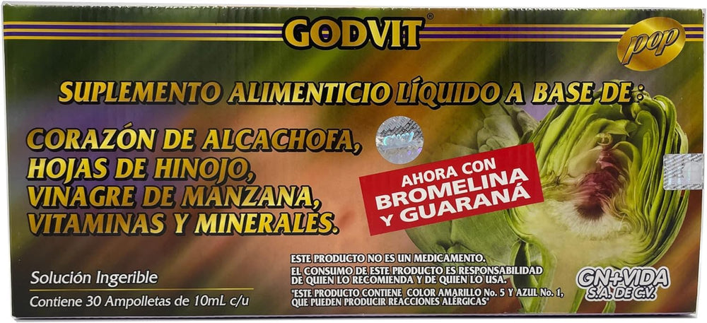 A row of Alcachofivida plastic ampoules close-up 01