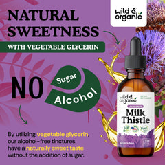 Alcohol-free glycerin-based tincture dropper