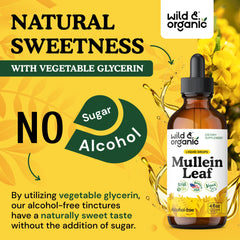 Alcohol-free tincture base using vegetable glycerin