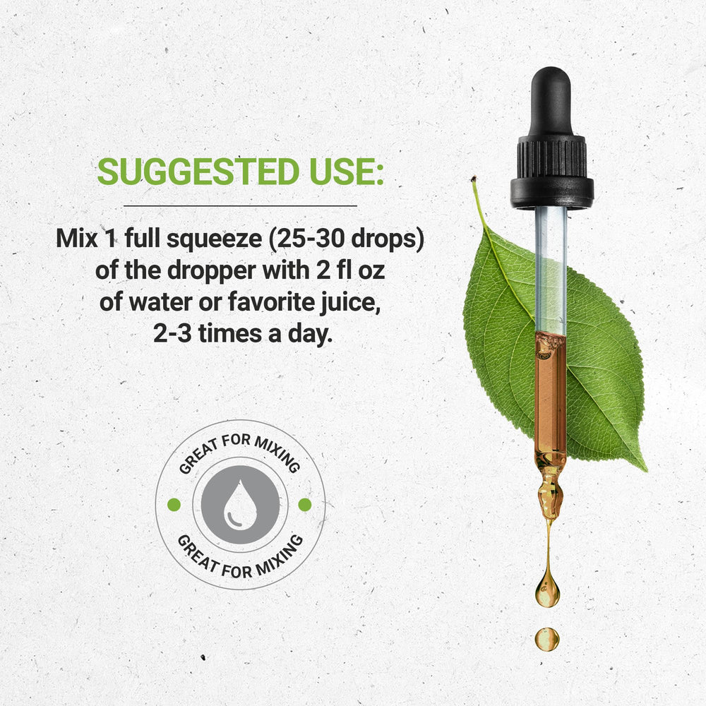 Alcohol-free tincture label highlighting no alcohol