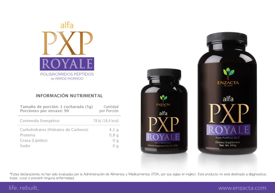 Close-up of Alfa PXP Royale label