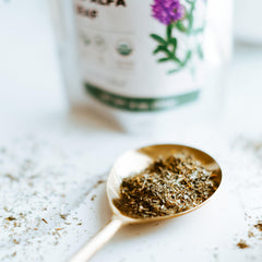 4 oz (113 g) measurement for Organic Alfalfa Leaf Tea