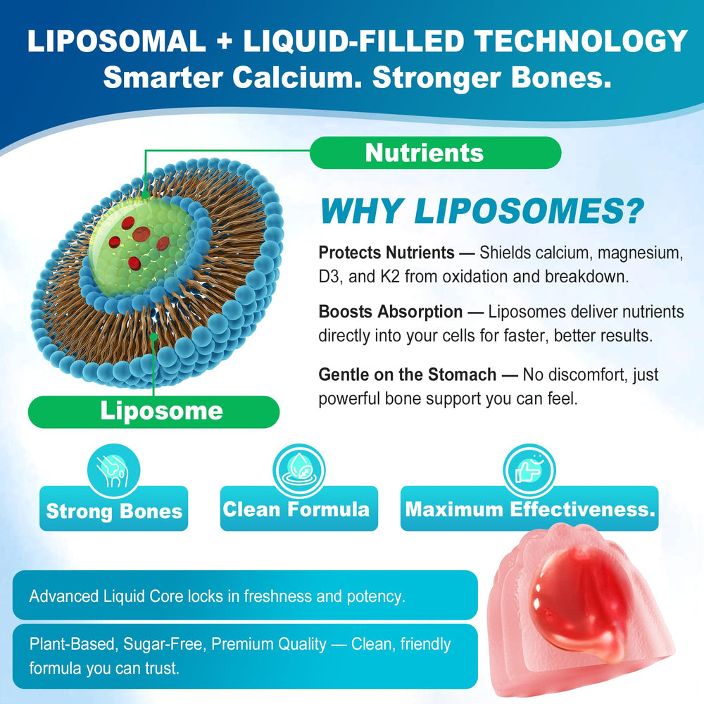 Ocean-sourced algae calcium illustration