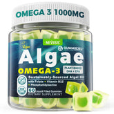 Algae Omega-3 Gummies bottle with 60-count