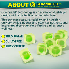 Vegan and sugar-free omega-3 gummies