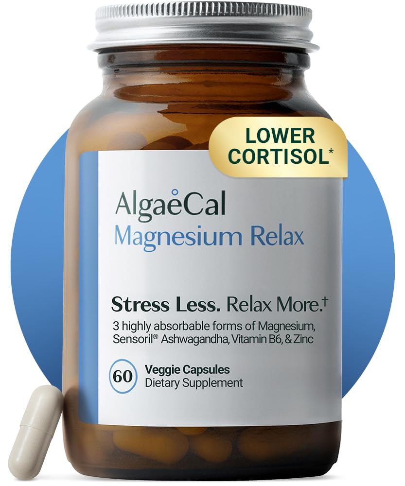 AlgaeCal Magnesium Relax bottle hero image