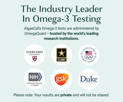Pre-paid return envelope for Omega-3 test kit