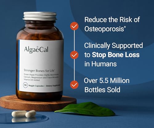 Organic ocean algae calcium containing 13 minerals for bone health