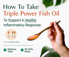 Sustainably sourced wild-caught omega-3 fish oil