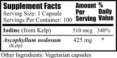 Capsules of Algazim with no excipients