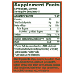Gummy with 1 Billion CFUs for digestive health