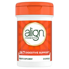 Digestive health concept with probiotic capsules