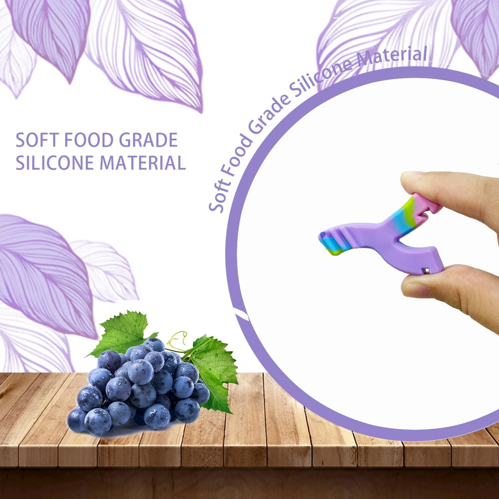 Close-up of soft silicone material used in Aligners Chew