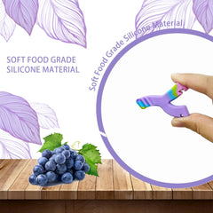 Close-up of soft silicone material used in Aligners Chew