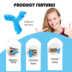 Individual vacuum-sealed Aligner Chew pieces for hygiene