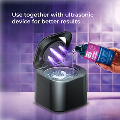 Rinsed aligners appear clear and odor-free