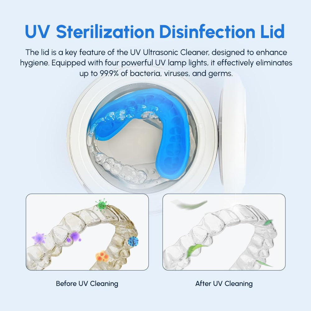 Built-in UV sanitization lights activated during cycle