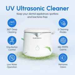 Dual cleaning modes: 5-minute quick clean and 10-minute deep clean