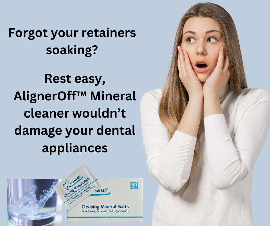 Spa-like cleaning experience with AlignerOff minerals