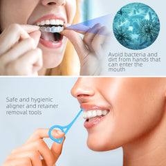 Pain relief with aligner chewies