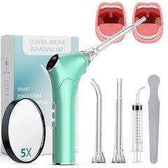 Alitake vacuum tonsil stone removal device with 3 suction modes