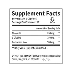 AlkaDetox packaging highlighting 'Pure no fillers' claim