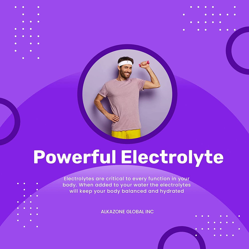 Three AlkaZone bottles together