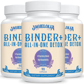 Bottle of All-In-One Detox Binder 1500 MG vegan capsules