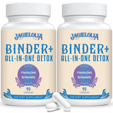 All-in-one detox binder bottle and capsules 1500mg