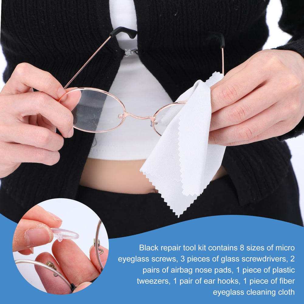 All-in-one eyeglass repair kit suitable for glasses, sunglasses and watches
