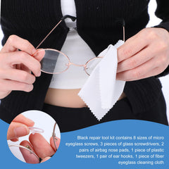 All-in-one eyeglass repair kit suitable for glasses, sunglasses and watches