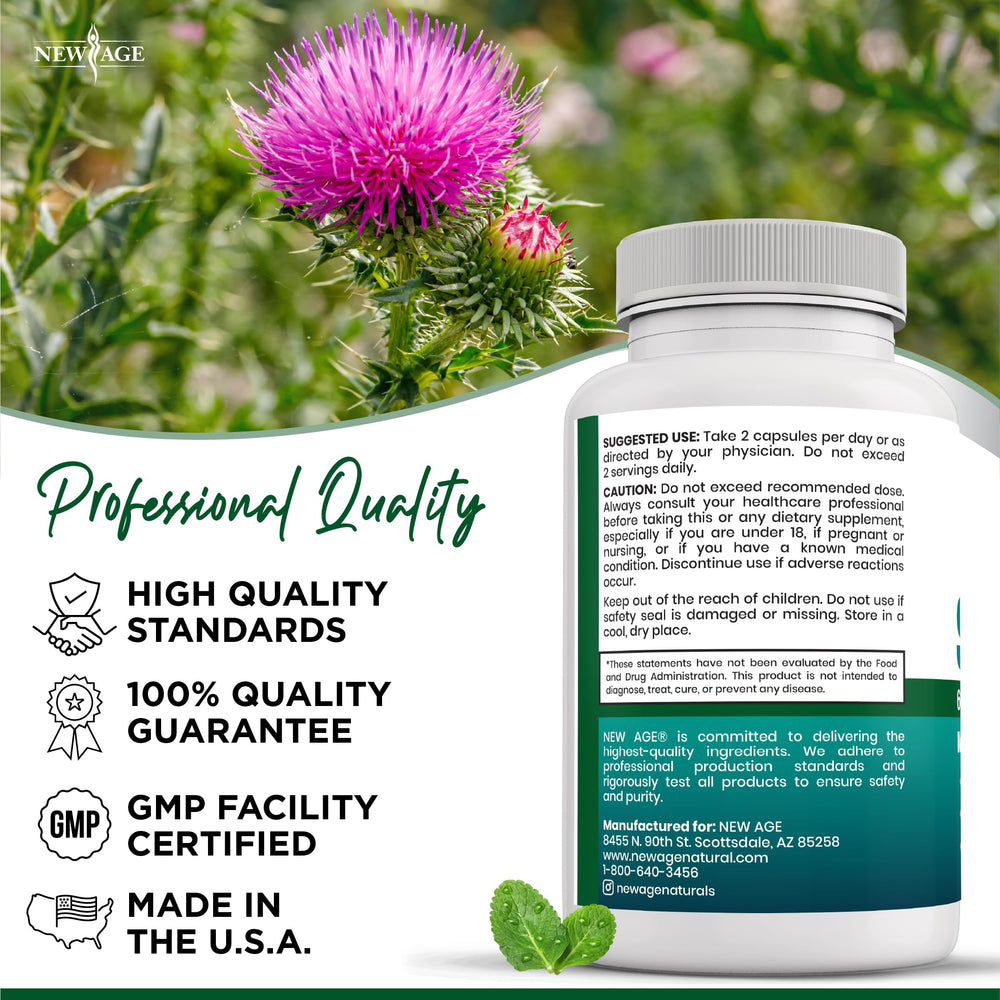 All-in-one liver support formula capsules for men and women