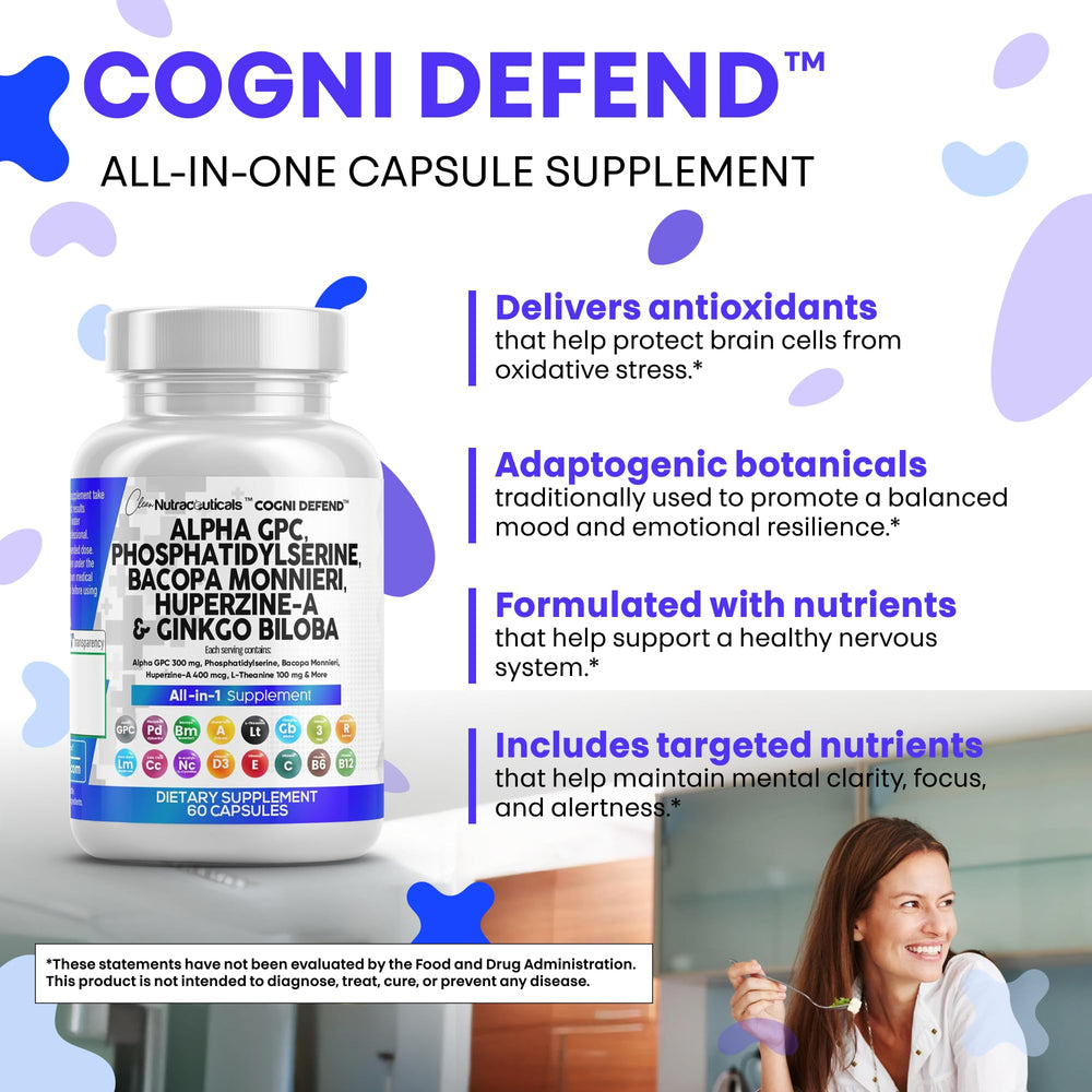 All-in-one nootropic capsules product image.